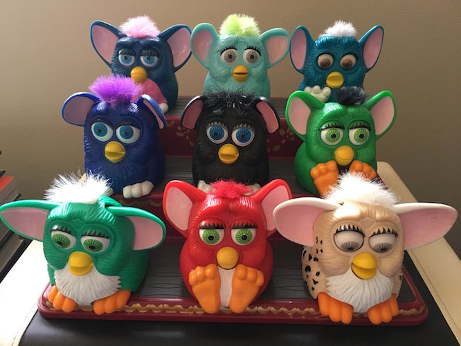 Furby Happy Meal Toys